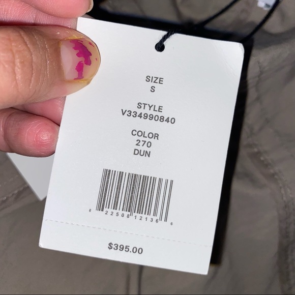 Nwt Vince Short-Sleeve Hooded Anorak Jacket Sz S - Picture 7 of 7